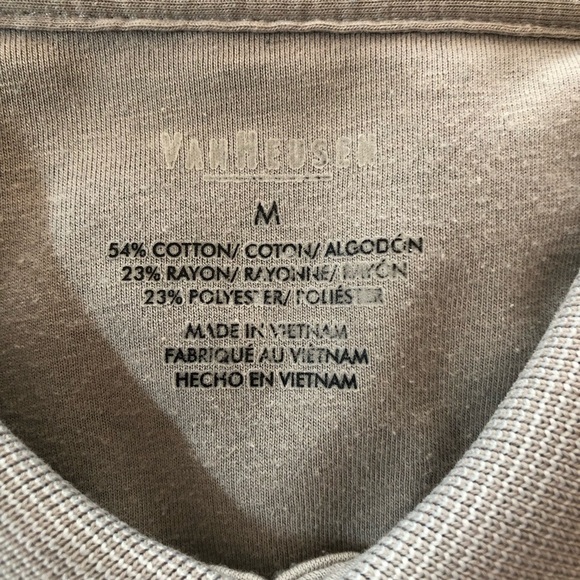 Van Heusen Men's Tan Polo Shirt Size M - Picture 5 of 5